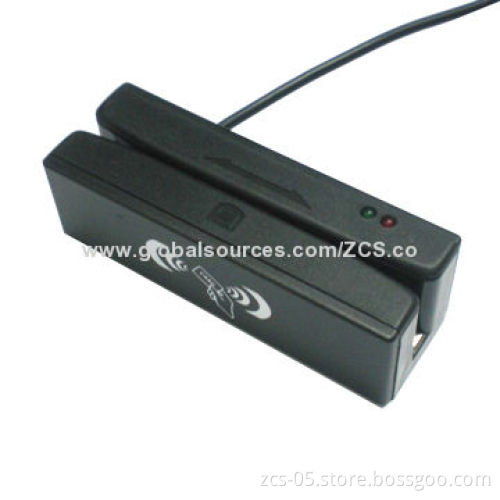 Compact Size USB Smart Card Reader, Supports Magnetic and RF Reader/Writer